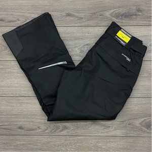 NEW SunIce Stormpack Women's Size Small Black Snow Ski Pants with Boot Gaiters